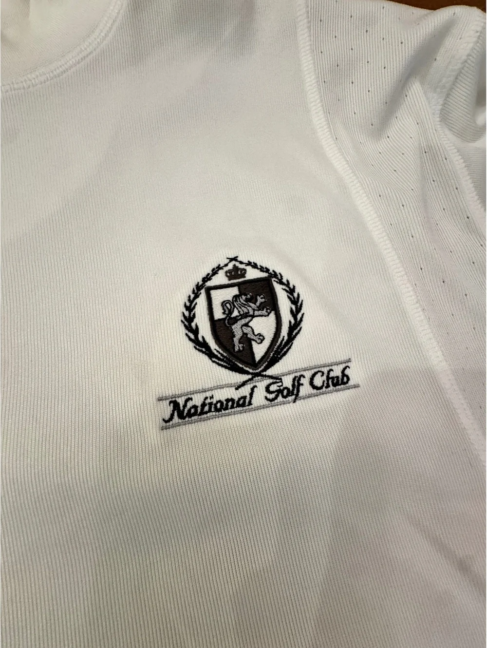 Adidas Climacool National Golf Club White Performance T-Shirt XL 649